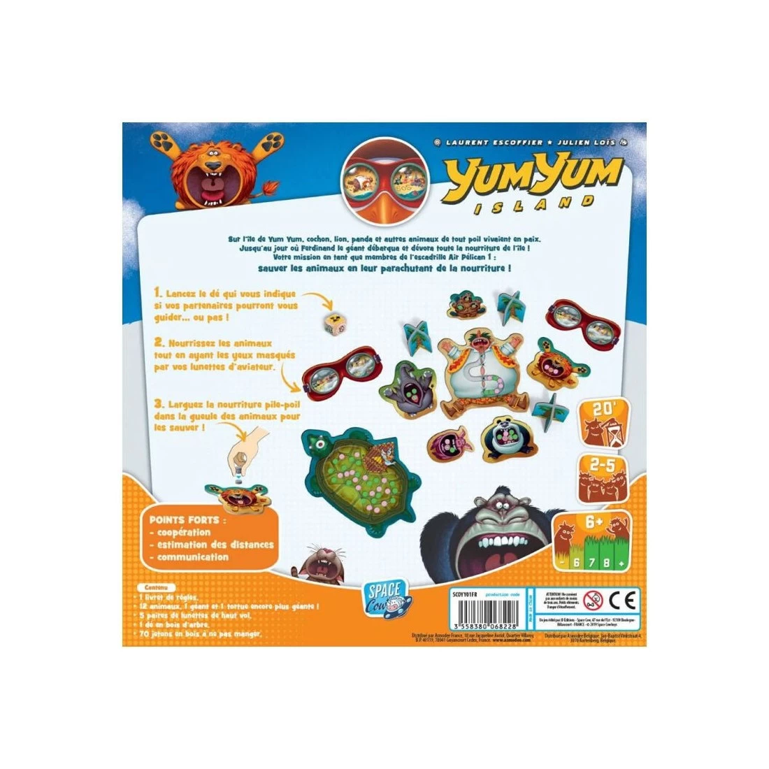Yum Yum Island - Jeu D'adresse Coopératif - Space Cow 1 Yum Yum Island - Jeu D'adresse Coopératif - Space Cow