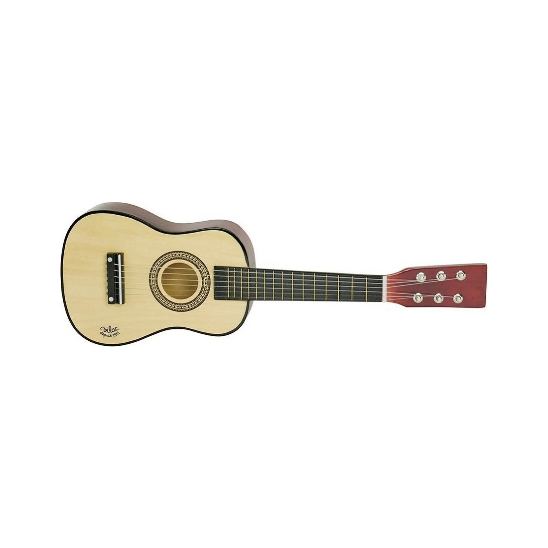 Guitare En Bois Naturel - Vilac 3 Guitare En Bois Naturel - Vilac – Image 3