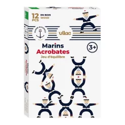 Jeu D'équilibre Les P'tits Matelots - Marine Nationale - Vilac -Petits Rêves Soldes vilac jeu d equilibre les p tits matelots marine nationale vilac 3