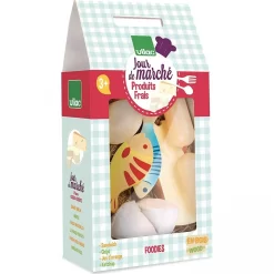 Coffret De Produits Frais "Jour De Marché" - Vilac 5 Coffret De Produits Frais "Jour De Marché" - Vilac -Petits Rêves Soldes vilac set de produits frais jour de marche 2