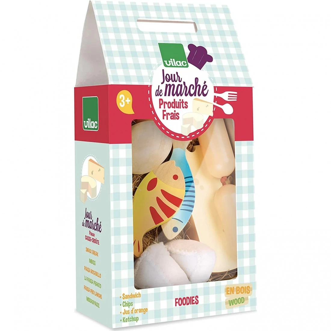 Coffret De Produits Frais "Jour De Marché" - Vilac 3 Coffret De Produits Frais "Jour De Marché" - Vilac – Image 3