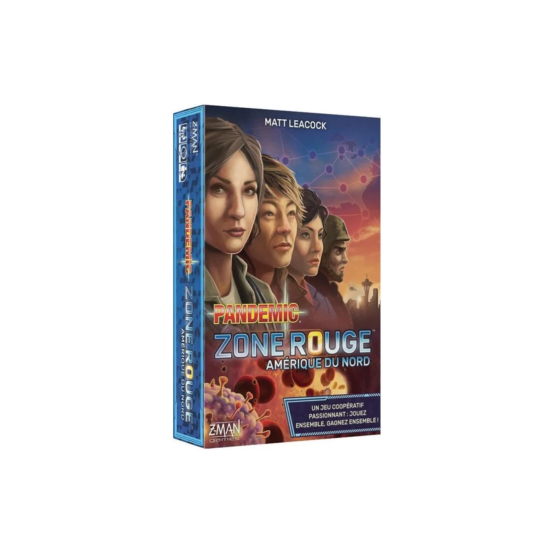 Pandemic Zone Rouge - Amérique Du Nord - Z-man Games 2 Pandemic Zone Rouge - Amérique Du Nord - Z-man Games – Image 2