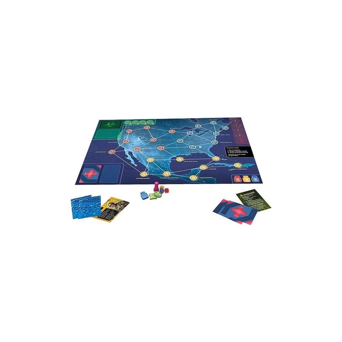 Pandemic Zone Rouge - Amérique Du Nord - Z-man Games 5 Pandemic Zone Rouge - Amérique Du Nord - Z-man Games – Image 5